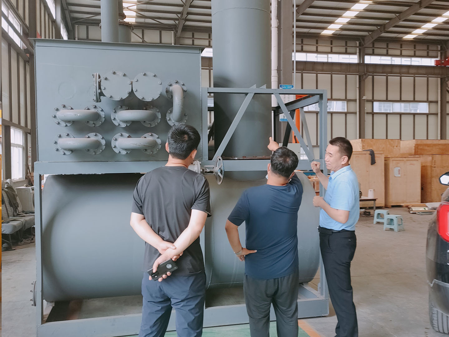 廢塑料煉油設備 廢塑料煉油設備